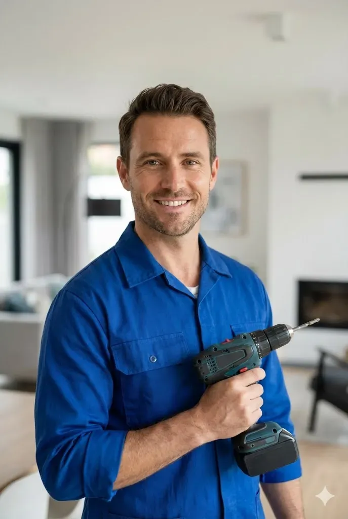 רועי לוי מחזיק מקדחה